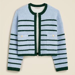 J Crew Patch Pocket Lady Jacket in Double Faced Wool Blend NWT